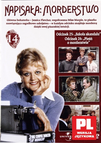 Napisała: Morderstwo 14: Szkoła skandalu / Pieśń o morderstwie [DVD]