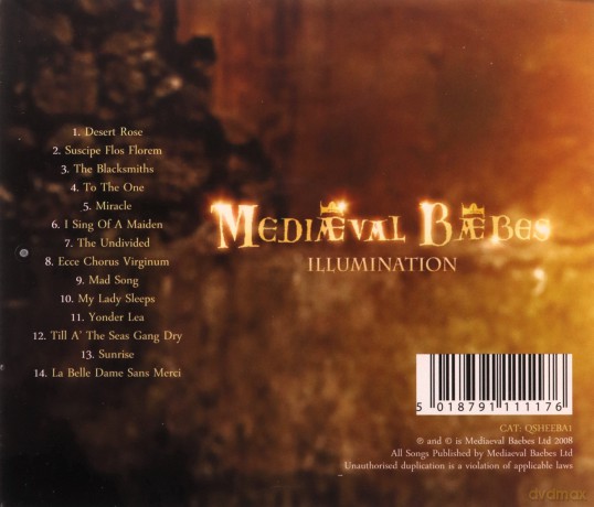 Mediaeval Baebes: Illumination [CD]