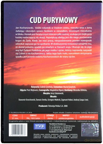 Święta polskie: Cud purymowy [DVD]