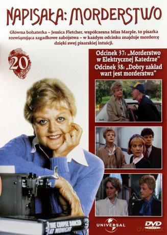 Napisała: Morderstwo 20: Morderstwo w Elektrycznej Katedrze / Dobry zakład wart jest morderstw [DVD]