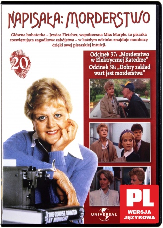 Napisała: Morderstwo 20: Morderstwo w Elektrycznej Katedrze / Dobry zakład wart jest morderstw [DVD]