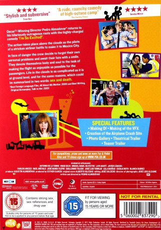 I'm So Excited (Przelotni kochankowie) [DVD]
