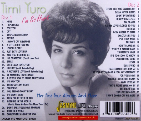 Timi Yuro: I'm So Hurt [2CD]