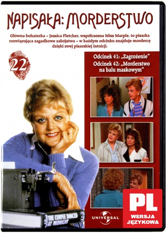 Napisała: Morderstwo 22: Zagrożenie / Morderstwo na balu maskowym [DVD]