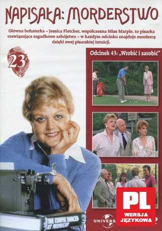 Napisała: Morderstwo 23: Wrobić i zarobić [DVD]