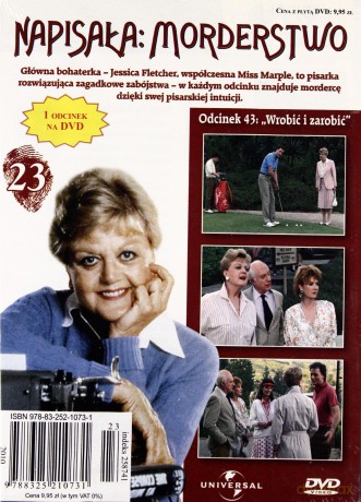 Napisała: Morderstwo 23: Wrobić i zarobić [DVD]