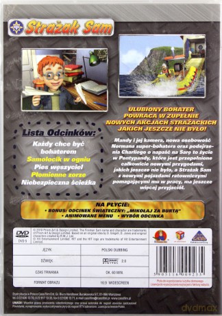 Strażak Sam: Każdy chce być bohaterem [DVD]