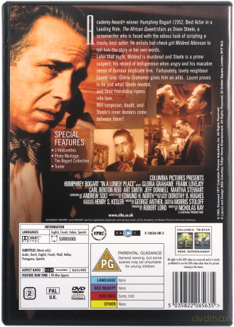 In A Lonely Place (Pustka) [DVD]