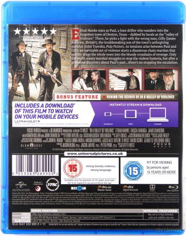 In A Valley Of Violence (Dolina przemocy) [Blu-Ray]