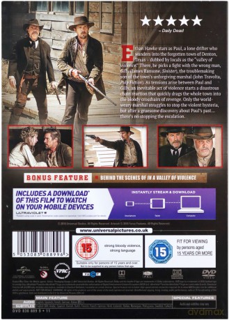 In A Valley Of Violence (Dolina przemocy) [DVD]