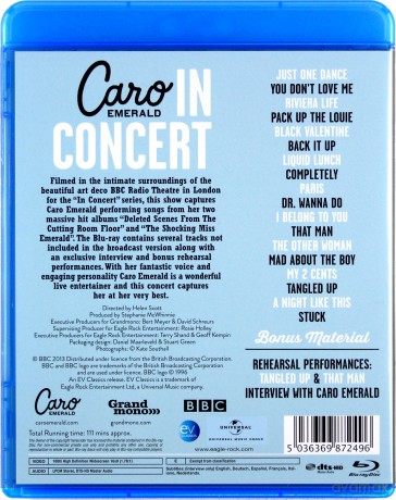 Caro Emerald: In Concert [Blu-Ray]