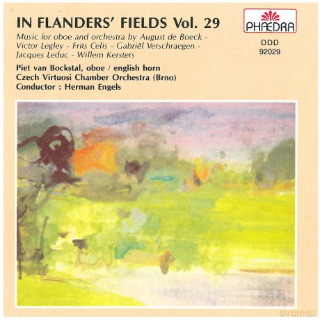 Czech Virtuosi Chamber Orchestra: In Flanders Fields 29: Belgiam Music For Oboe And Orchestra [CD]