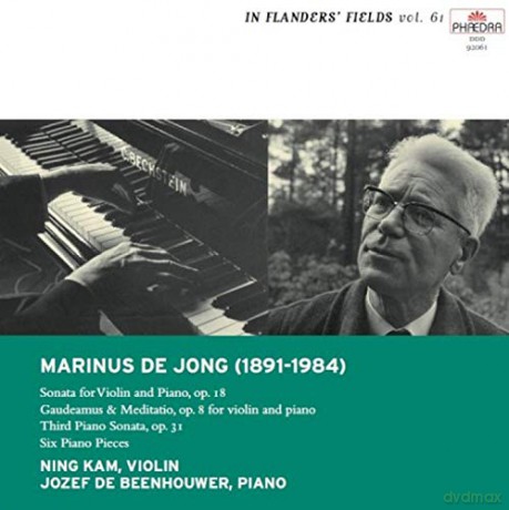 Marinus De Jong: In Flanders Fields 61: Chamber Music [CD]