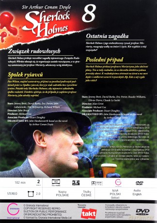 Sherlock Holmes 08: Związek rudowłosych / Ostatnia zagadka [DVD]