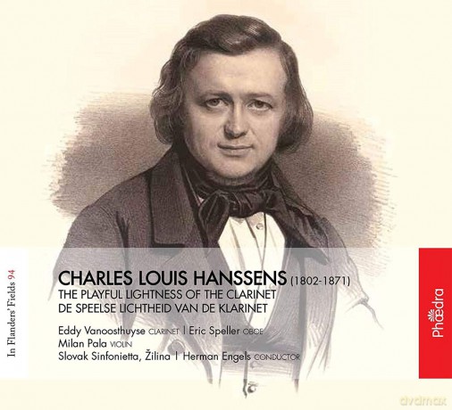Charles Louis Hanssens: In Flanders Fields 94: The Playful Lightness Of The Clarinet [CD]