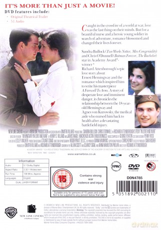 In Love And War (Miłość i wojna) [DVD]