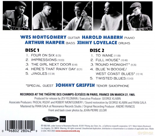 Wes Montgomery: In Paris: The Definitive Ortf Recording [2CD]