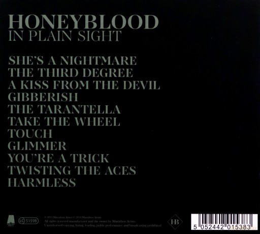 Honeyblood: In Plain Sight [CD]