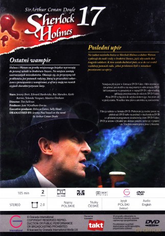 Sherlock Holmes 17: Ostatni wampir [DVD]
