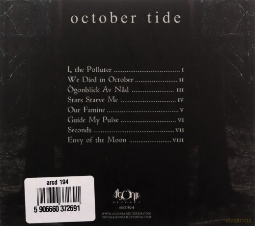 October Tide: In Splendor Below [CD]