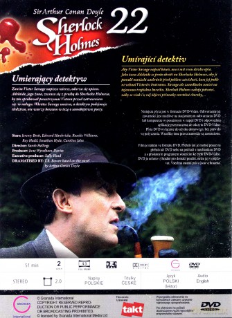 Sherlock Holmes 22: Umierający detektyw [DVD]
