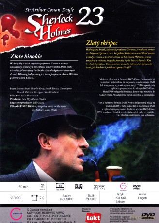 Sherlock Holmes 23: Złote binokle [DVD]
