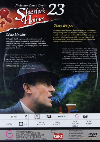 Sherlock Holmes 23: Złote binokle [DVD]
