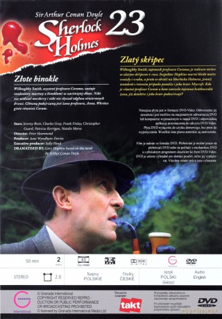 Sherlock Holmes 23: Złote binokle [DVD]