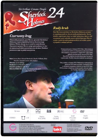 Sherlock Holmes 24: Czerwony krąg [DVD]