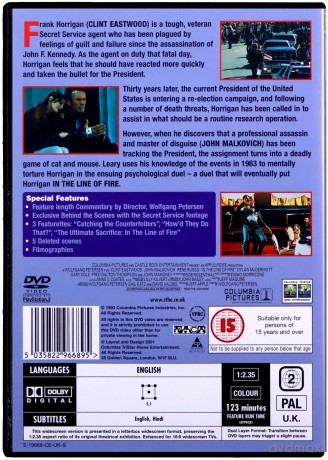 In The Line Of Fire (Na linii ognia) [DVD]