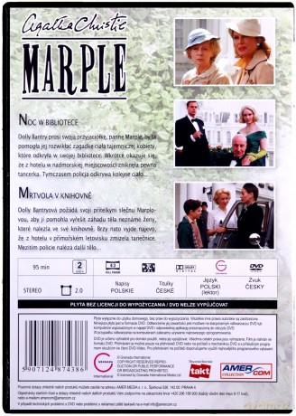 Kolekcja Agathy Christie: Noc W Bibliotece (Miss Marple  01) (wersja z Geraldine McEwan) (0) (BBC) [DVD]