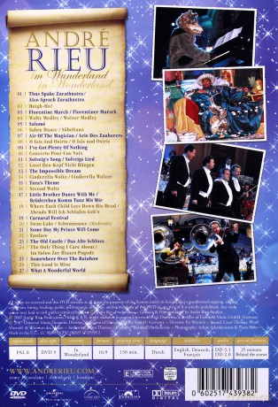 Andre Rieu: In Wonderland [DVD]