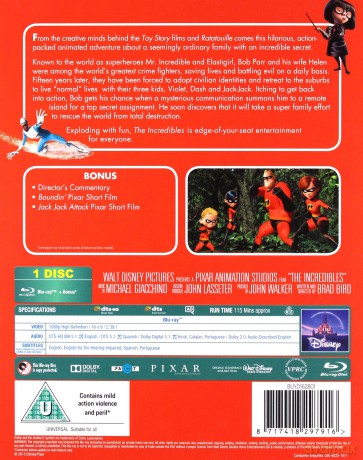Incredibles (Iniemamocni) [Blu-Ray]
