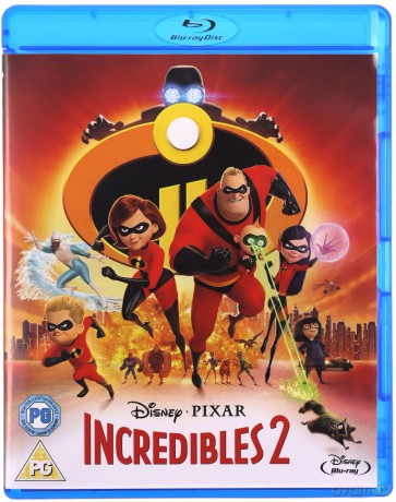 Incredibles 1&2 Bd Double Pack (Iniemamocni 1 2) (Iniemamocni 1-2) [Blu-Ray]