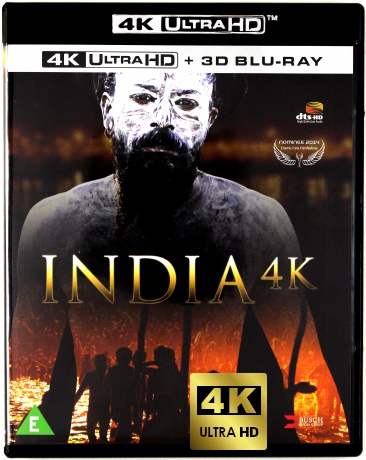 India 4K (Limited) [Blu-Ray 4K]+[Blu-Ray 3D]