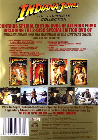 Indiana Jones Complete Collection [5DVD]
