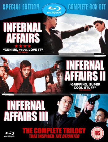 Infernal Affairs Trilogy (Infernal Affairs: Piekielna gra 1-3) [Blu-Ray]