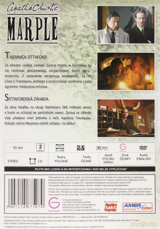 Miss Marple  07: Tajemnica Sittaford (wersja z Geraldine McEwan) (BBC) [DVD]