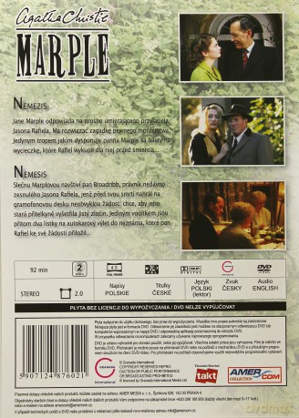 Kolekcja Agathy Christie: Nemezis (Miss Marple  10) (wersja z Geraldine McEwan) (0) (BBC) [DVD]