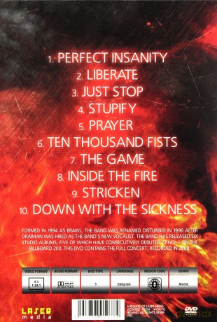 Disturbed: Inside The Fire [DVD]
