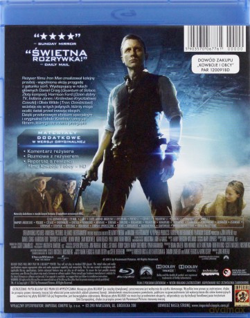 Kowboje i obcy [Blu-Ray]