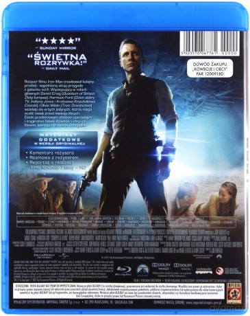 Kowboje i obcy [Blu-Ray]