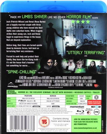 Insidious (Naznaczony) [Blu-Ray]