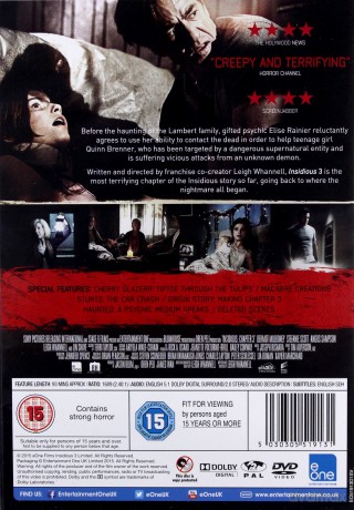 Insidious Chapter 3 (Naznaczony: Rozdział 3) [DVD]