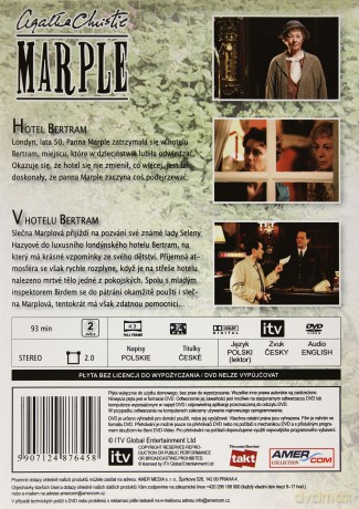 Miss Marple  12: Hotel Bertram (wersja z Geraldine McEwan) (0) (BBC) [DVD]