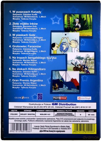 Bolek i Lolek wyruszają w świat: Grobowiec Faraona [DVD]