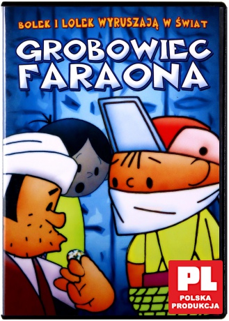 Bolek i Lolek wyruszają w świat: Grobowiec Faraona [DVD]