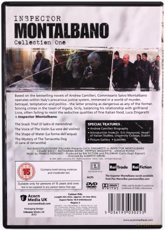 Inspector Montalbano Collection One [2DVD]