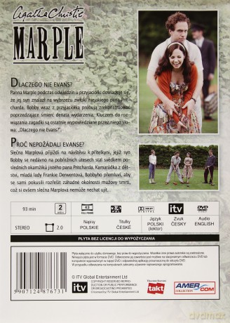 Miss Marple 16: Dlaczego nie Evans (wersja z Julią McKenzie) (0) (BBC) [DVD]