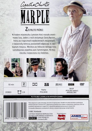 Miss Marple 17: Zatrute pióro (wersja z Joan Hickson) (0) (BBC) [DVD]